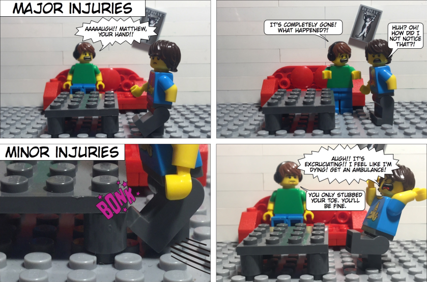 Lego Comic #218 - Injuries