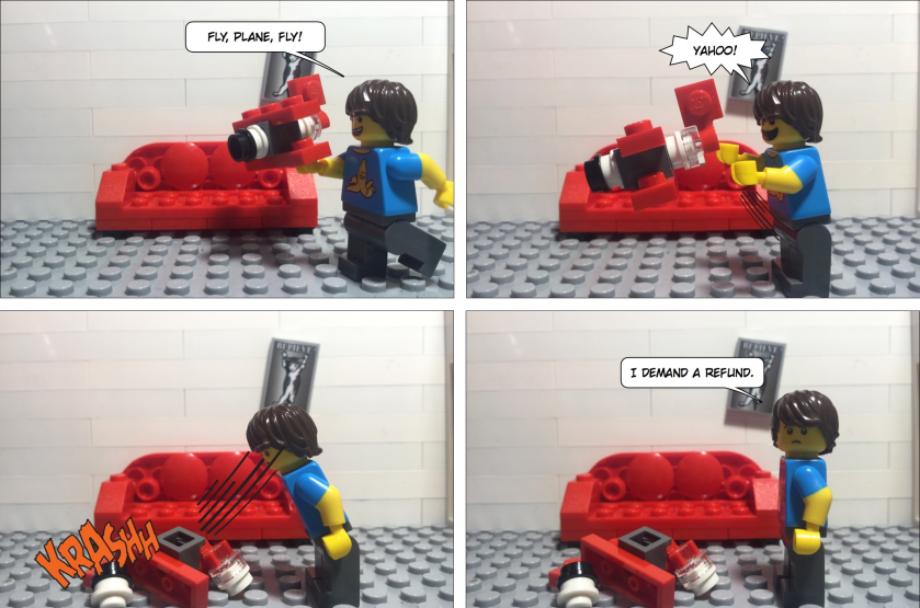 Lego Comic #251 - Plane