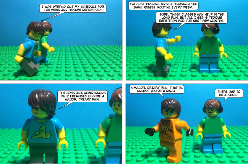 Lego Comic #299 - Scheduling