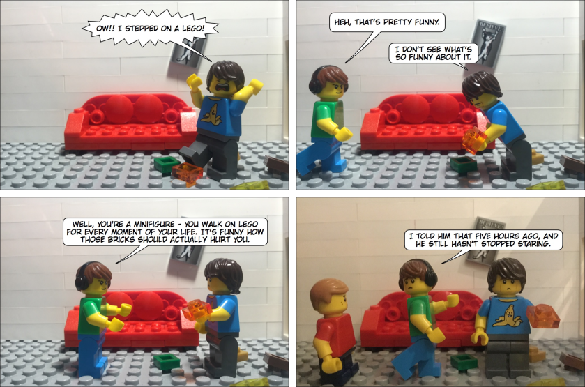 Lego Comic #362 - Stepping On Lego